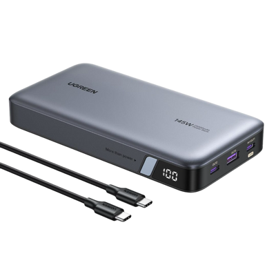 UGREEN Power Bank 25000mAh 145W con Pantalha Digital