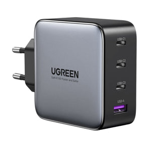 UGREEN Nexode Cargador USB C GaN de 100W con 4 Puertos