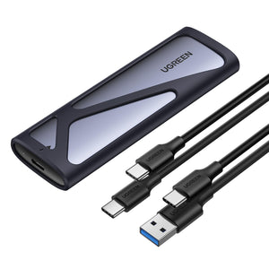UGREEN Carcasa Disco Duro para SSD M.2 NVMe/SATA